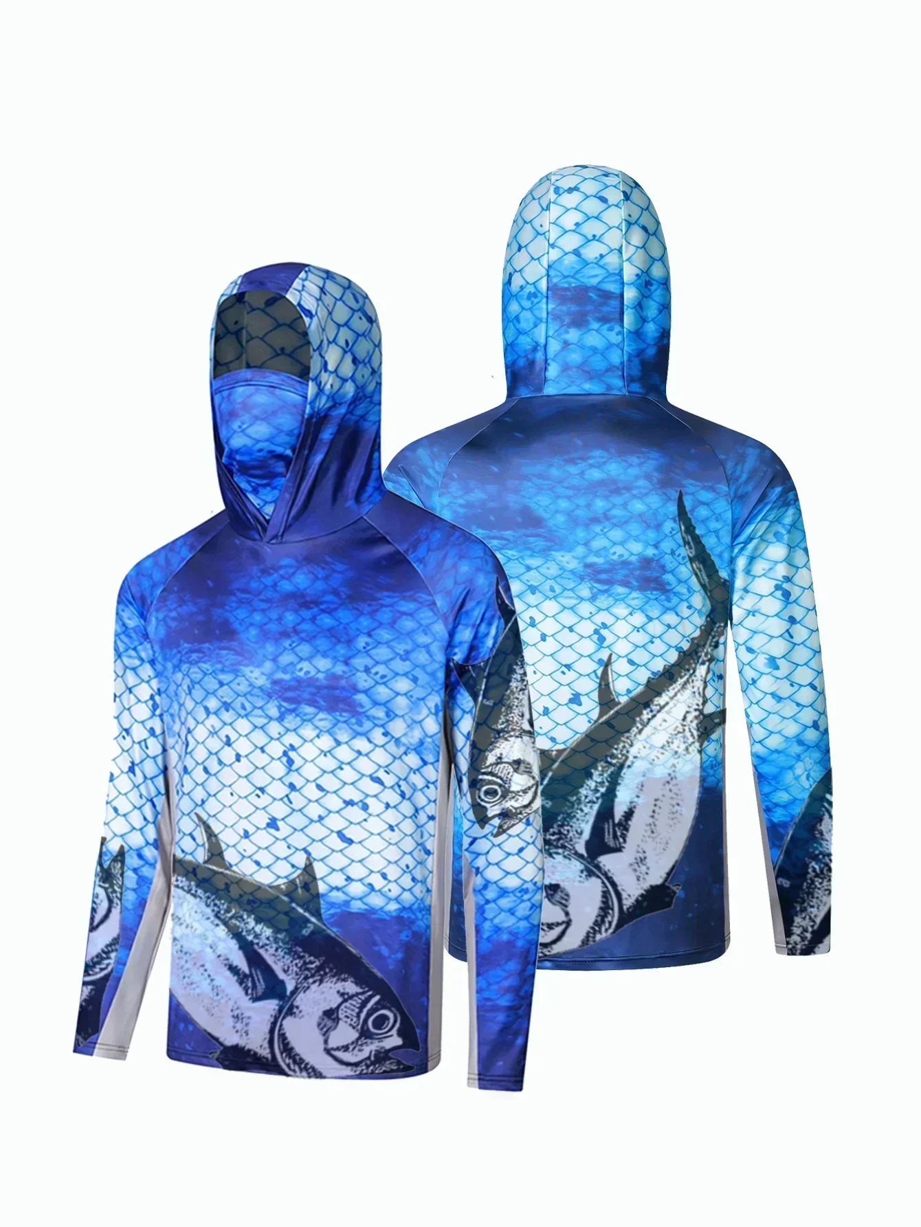 Car Care - Camisa con Capucha para Pesca de