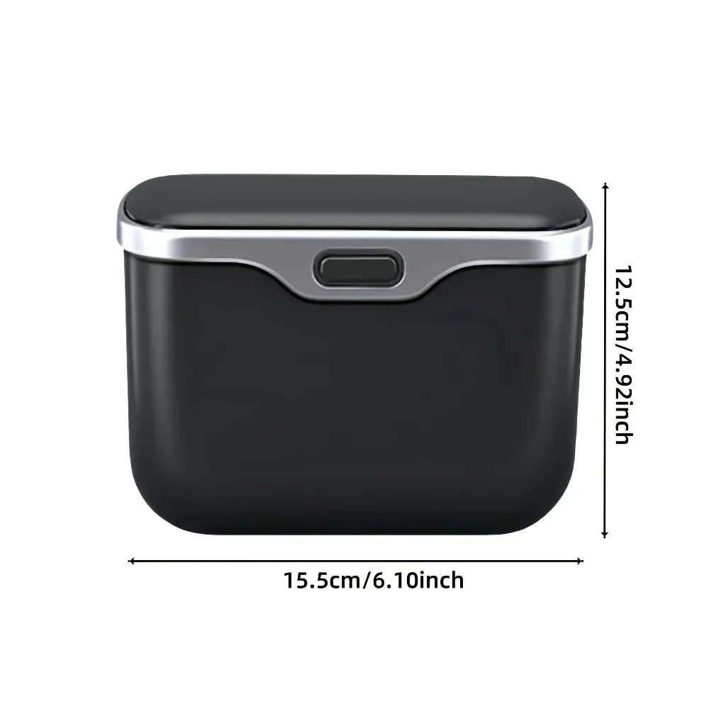 Cubo de basura para coche, por - Waterproof Car Trash Can With Lid reseña y precio