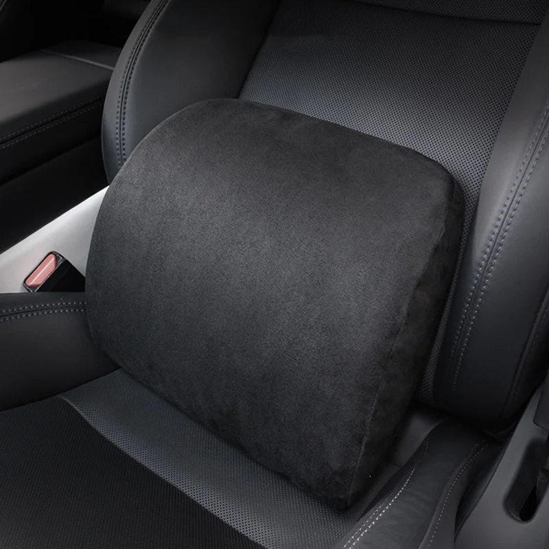 Almohada para el cuello y repo - Memory Foam Car Neck Pillow Lumbar Support reseña y precio