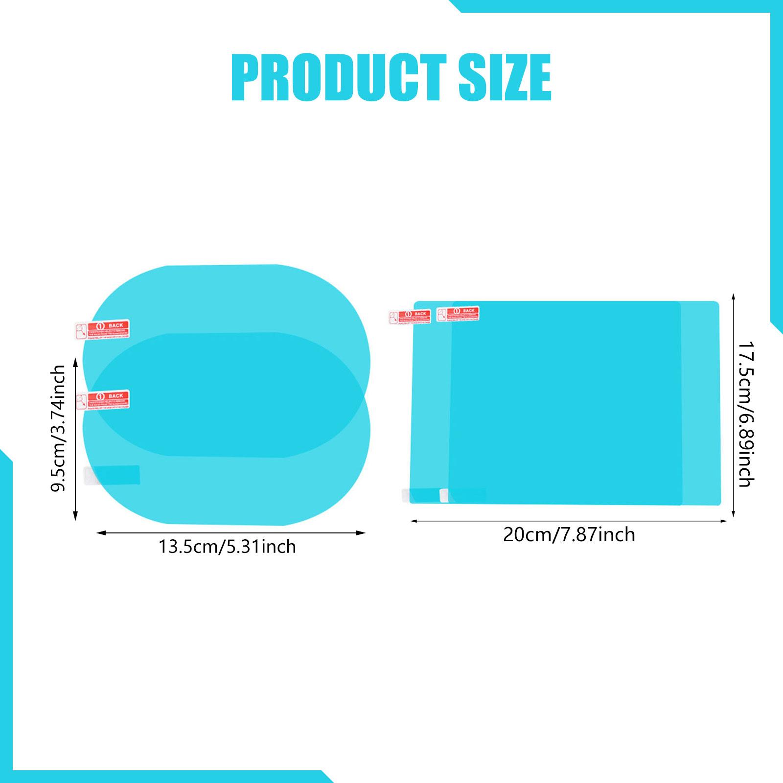 Película para ventanas lateral - Anti Glare Car Rearview Mirror Film reseña y precio
