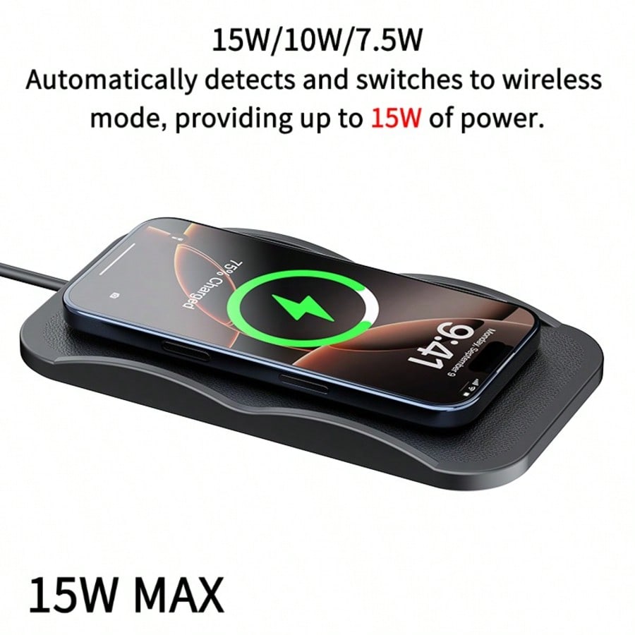 Cargador inalámbrico para coch - Wireless Car Charger Mount Fast Charging reseña y precio