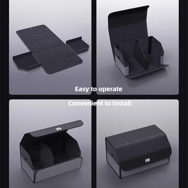 Caja de almacenamiento para el - Car Trunk Organizer Foldable Storage Box reseña y precio