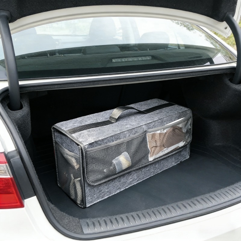 Organizador de Maletero de Coc - Car Trunk Organizer Foldable Storage Box reseña y precio