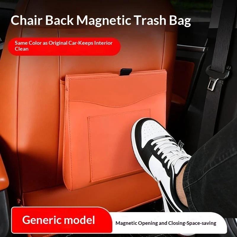 Cubo de basura para coche, imp - Waterproof Car Trash Can With Lid reseña y precio