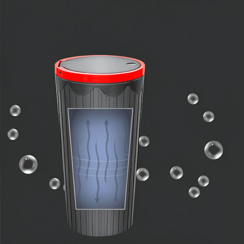 Pequeña cesta para residuos de - Waterproof Car Trash Can With Lid reseña y precio