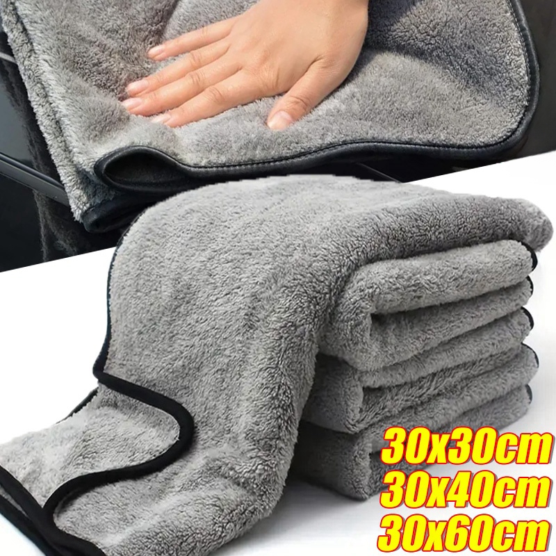 Toalla de microfibra para coch - Microfiber Car Drying Towel Super Absorbent reseña y precio