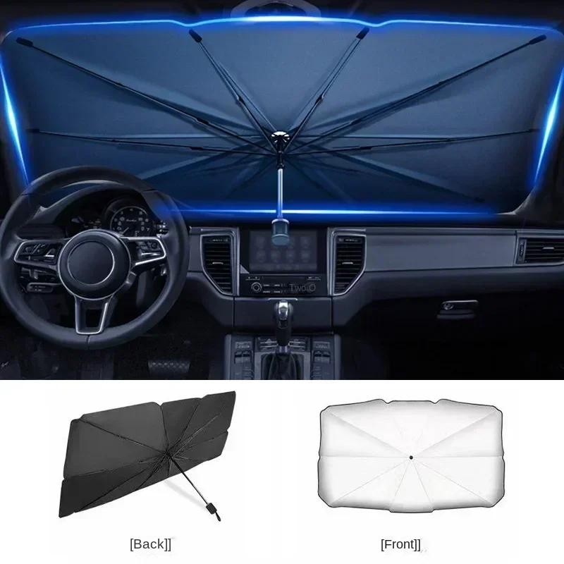 Parasol Plegable para Parabris - Car Sunshade Windshield Umbrella Foldable reseña y precio